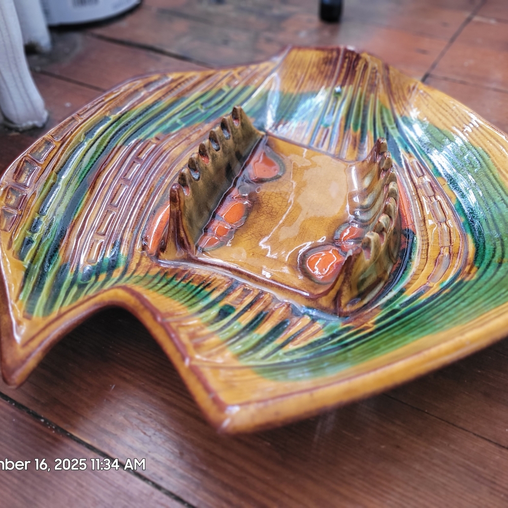 Colorful Ceramic Art Piece